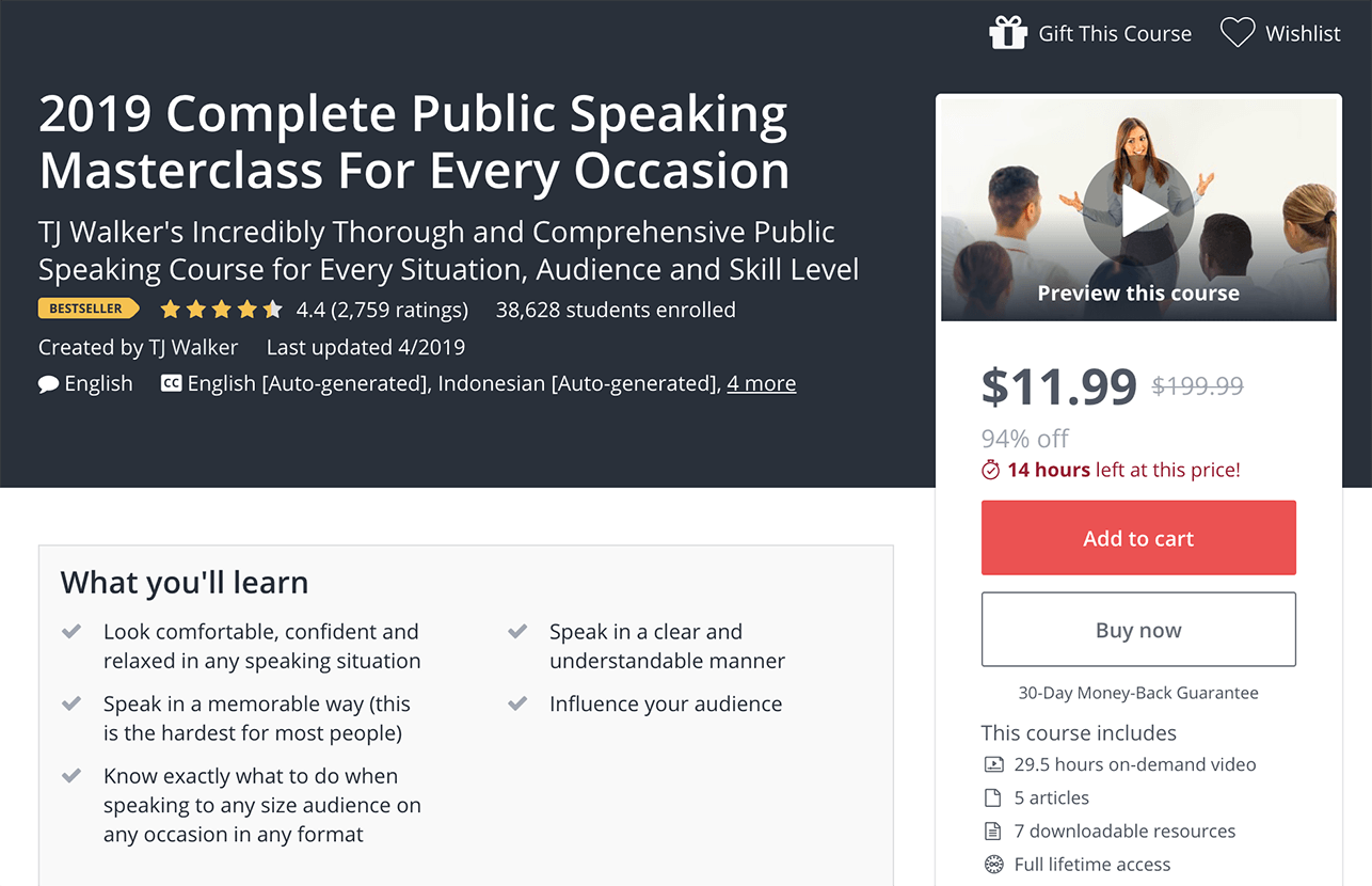 The 6 Best Public Speaking Online Courses, Classes And Certificates