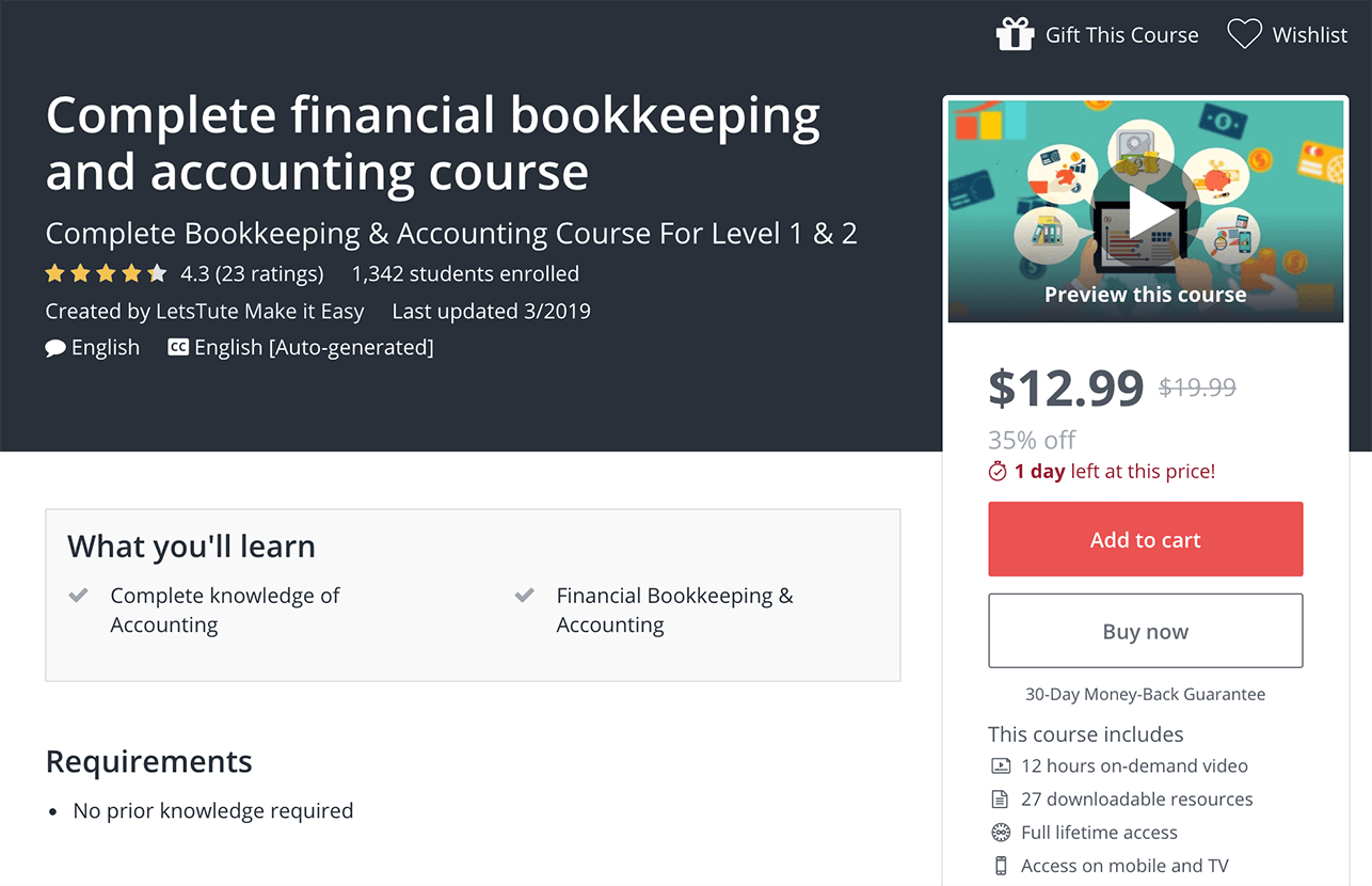 online bookkeeping course uk