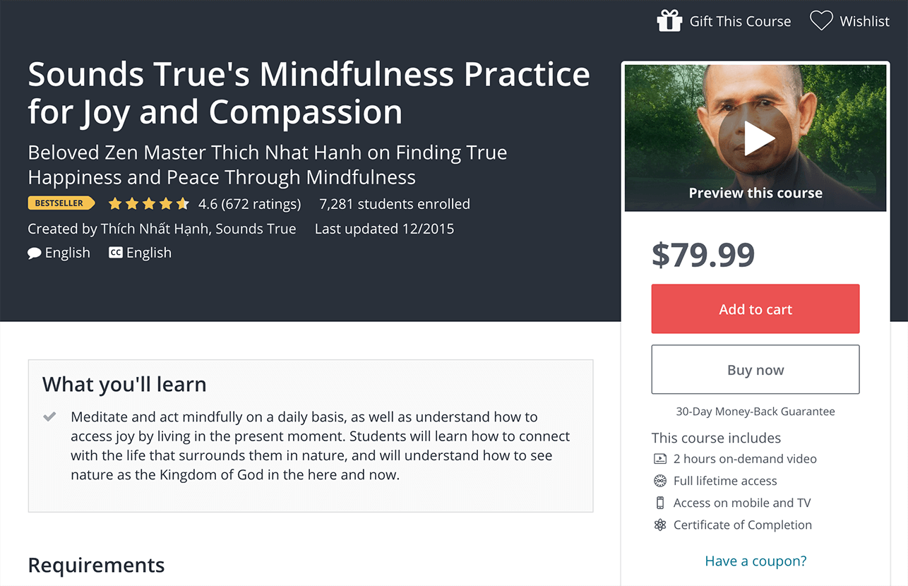 mindfulness daily sounds true