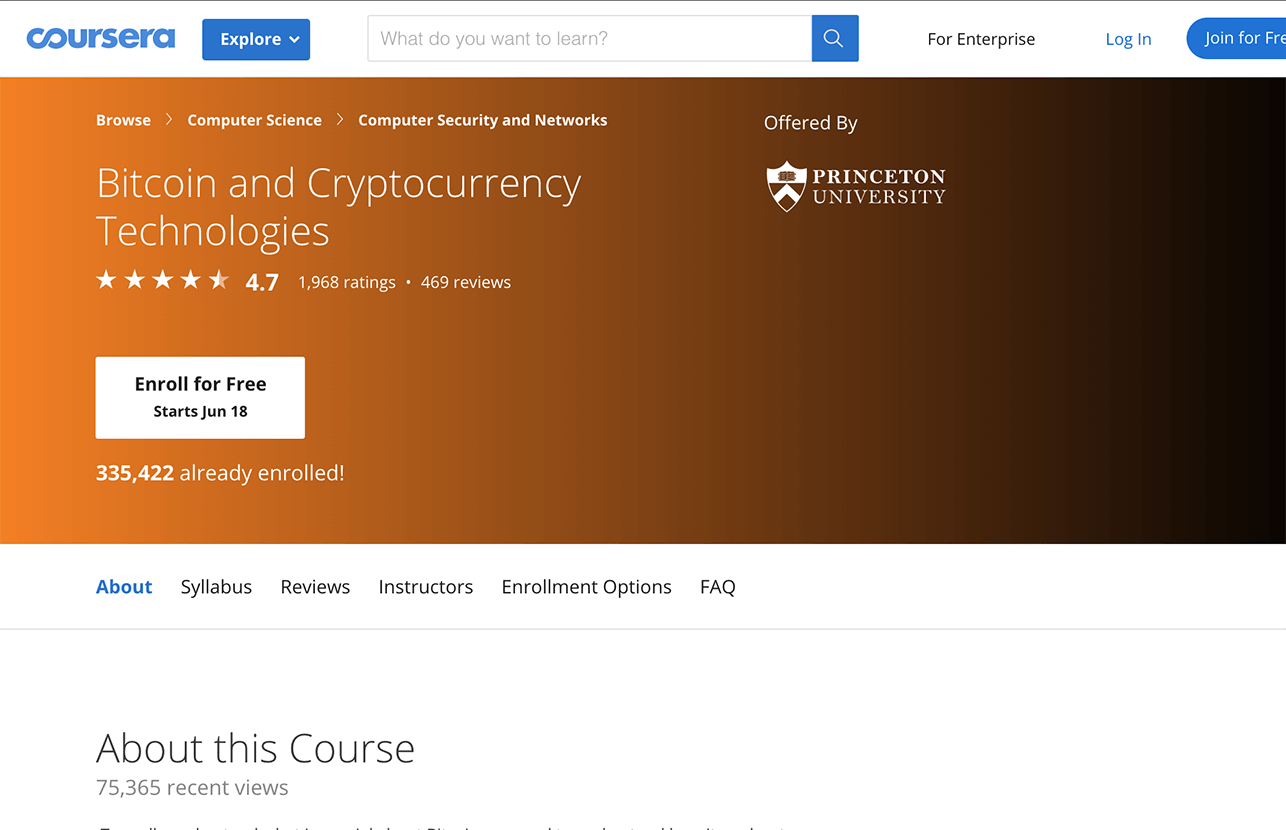 bitcoin course online free