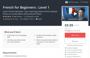 5 Best French Classes, Courses And Tutorials Online