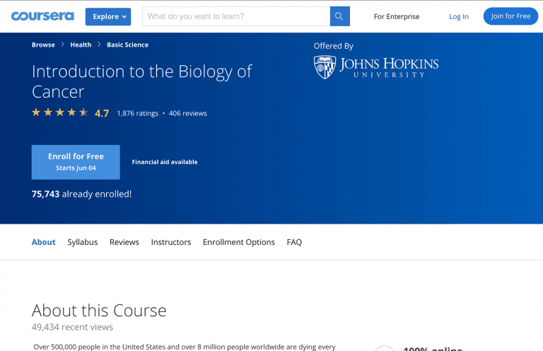 6 Best Biology Courses, Classes and Tutorials Online