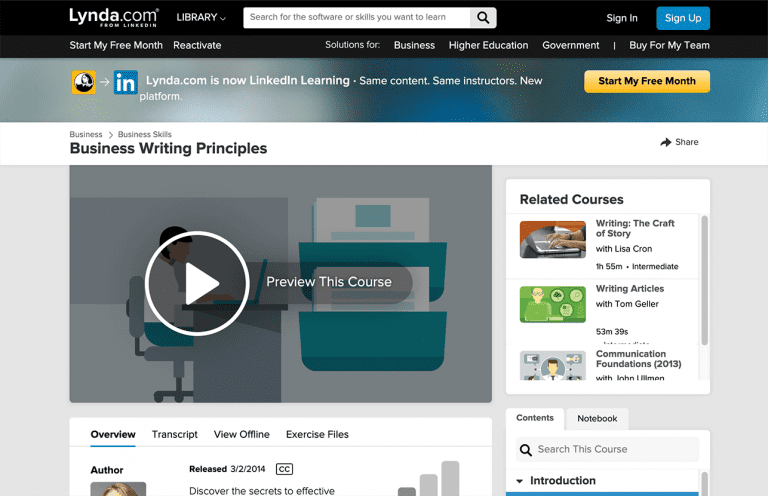 7 Best Business Writing Courses, Classes And Trainings Online